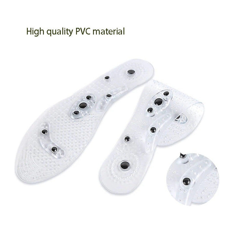 Plantillas Bio-magnética Terapia Par Gel Masajes Tamaño De La Plantilla 25cm - 27cm