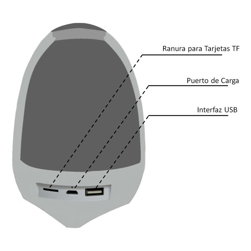 Lampara Con Parlante Bluetooth Parlantes Para Escuchar Music