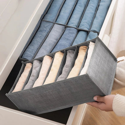Organizador De Ropa Organizador Ropa Interior 7 Divisiones
