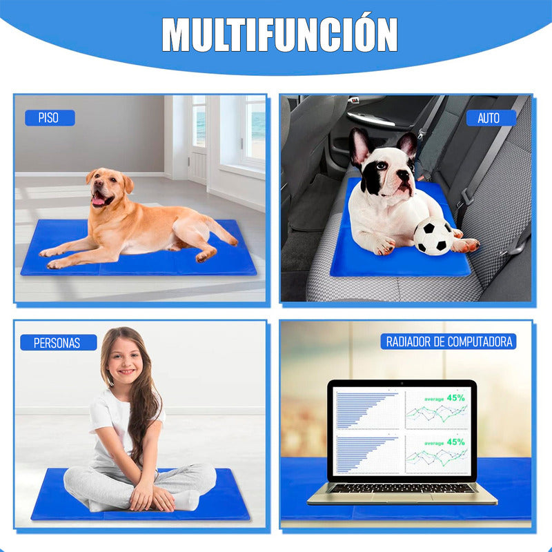Manta Refrescante Mascota Alfombra Refrescante Perro Gato Ge