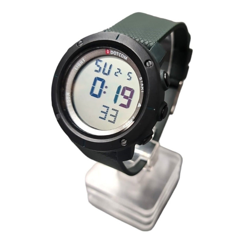Reloj Deportivo Digital Para Hombres Impermeable 50 Atm