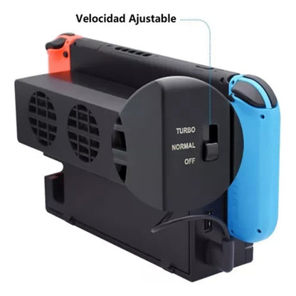 Base Enfriadora Para Consola N-s Enfriador Nintendo Switch