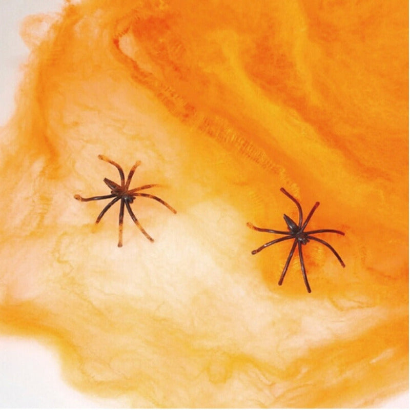 Telaraña Decorativa Halloween Telaraña Para Fiestas Colores