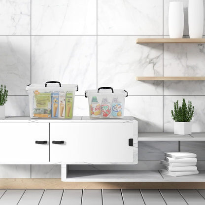 Cajas Plasticas Organizadoras Caja Almacenamiento Con Tapa