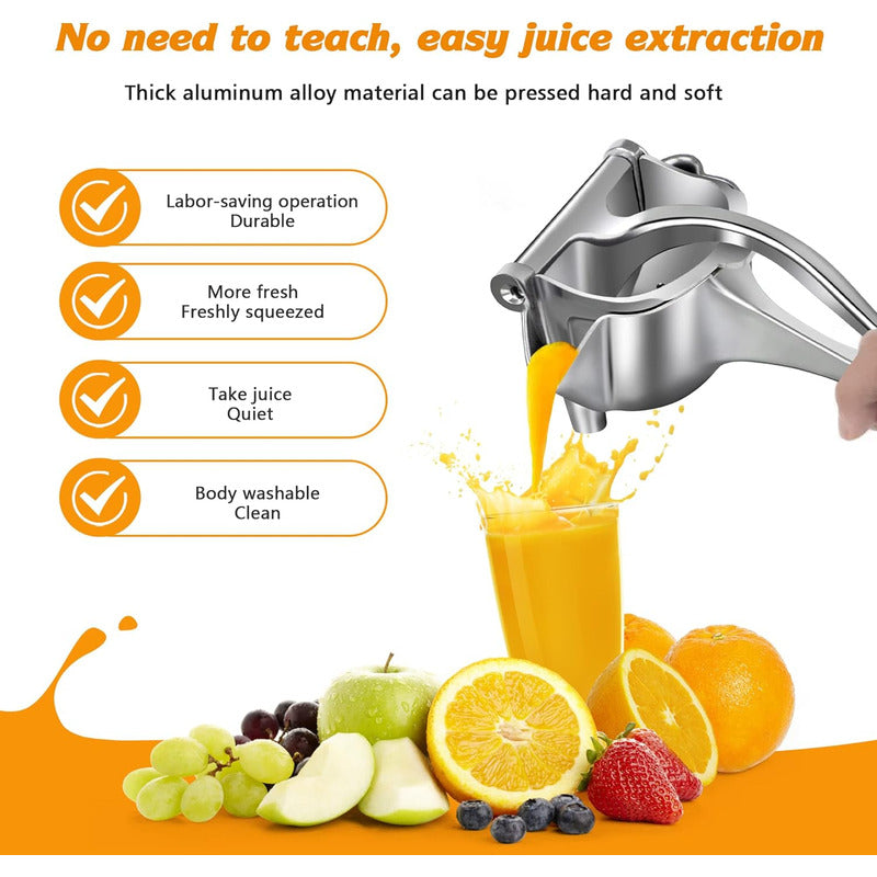 Exprimidor Manual Saca Jugo Extractor Manual De Jugo Bebida