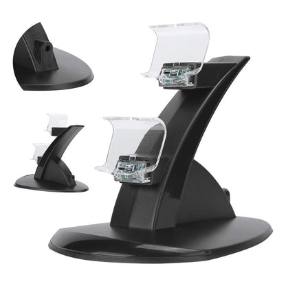 Cargador Doble Control Ps4 Cargador De Joystick Mando Ps4