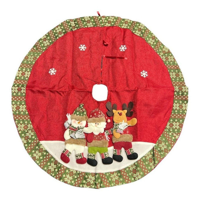 Faldon Arbol Navidad Pie De Arbol Cosas Navideñas Fundas Nav