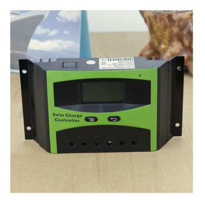 Regulador De Carga Solar Con Pantalla Lcd Controlador 30 Amp