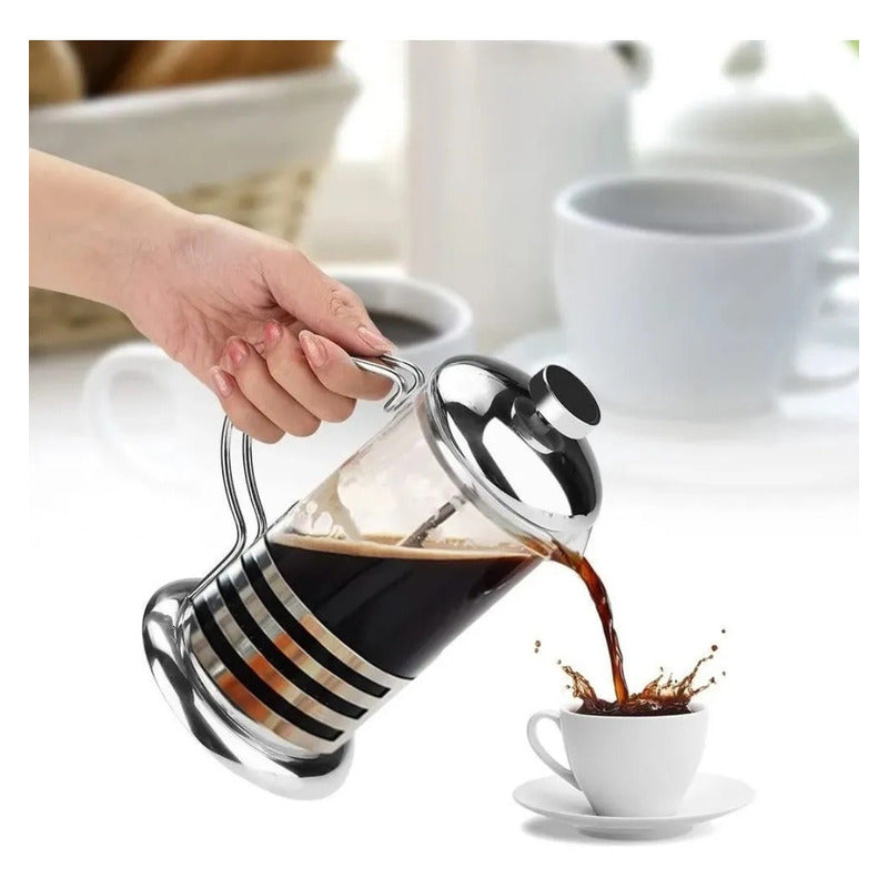 Cafetera Prensa Francesa Cafetera Portatil Acero Inox 1000ml