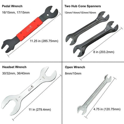 Kit De Herramientas Bicicleta Corta Cadena Bicicleta 44 Pza