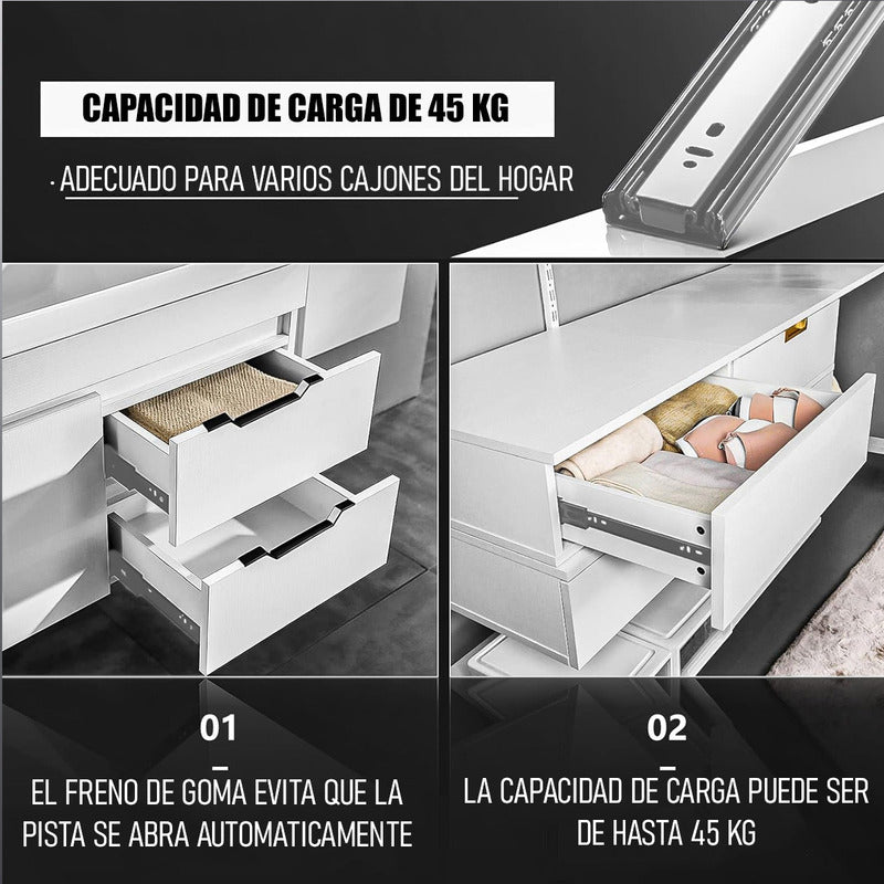 Corredera Telescópica Riel Para Cajones Corredera Riel 50 Cm Arcashopping Correderas Para Cajones Correderas Telescopicas 50 Cm Rieles Telescopicos Para Cajones De 50 Cm