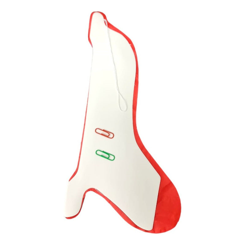 Adorno Campana Papel Decorativa 30cm Tricolor Fiestas Patria
