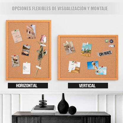 Pizarra Corcho Pizarra Corcho Grande Pizarra Corcho 70x50cm Arcashopping Pizarra De Corcho O Mural Pizarron Pizarra De Corcho Tablero De Anuncios De Corcho Tablero De Corcho