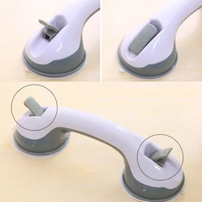 Agarradera Antideslizante Para Baño Barras De Seguridad Duch Color Blanco/gris