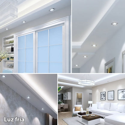Focos Led Embutidos 7w Luz Fria Luces Led Focos Led Embutido
