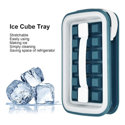 Molde Para Hielo Hielera Botella Fabrica Cubo Cubetera Hielo