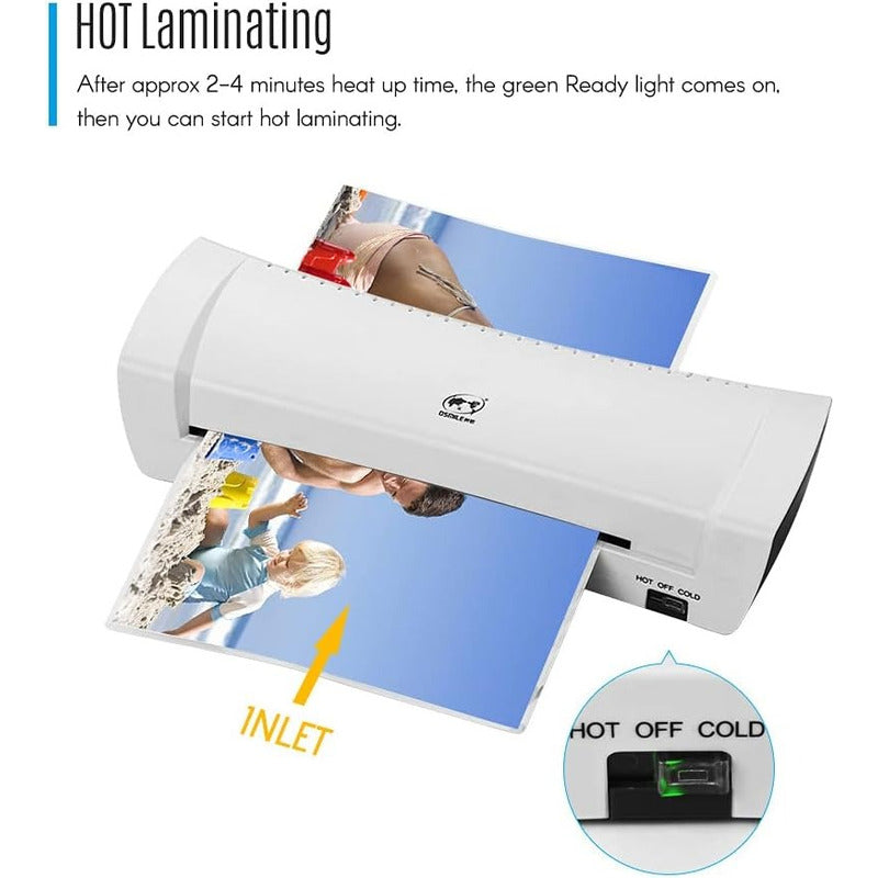 Termolaminadora Plastificadora Máquina Laminadora A4 Oficina