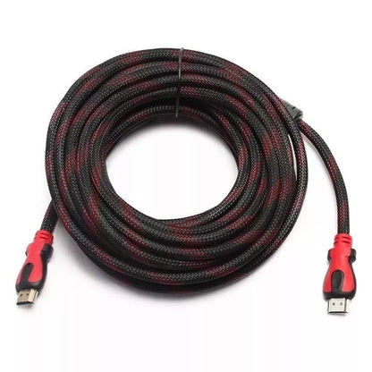 Cable Compatible Con Hdmi 10 Metros Full Hd Reforzado Nylon