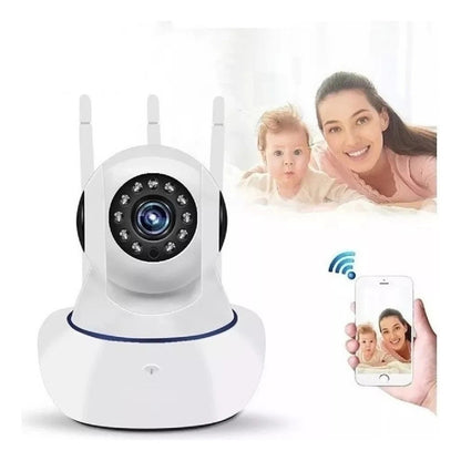 Cámaras De Seguridad Wifi Cámara Ip Cámara De Seguridad Wifi Color Blanco