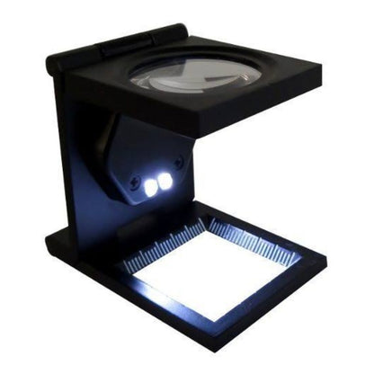 Lupa Cuenta Hilo Lupa Geologica Lampara Lupa Led Metalica
