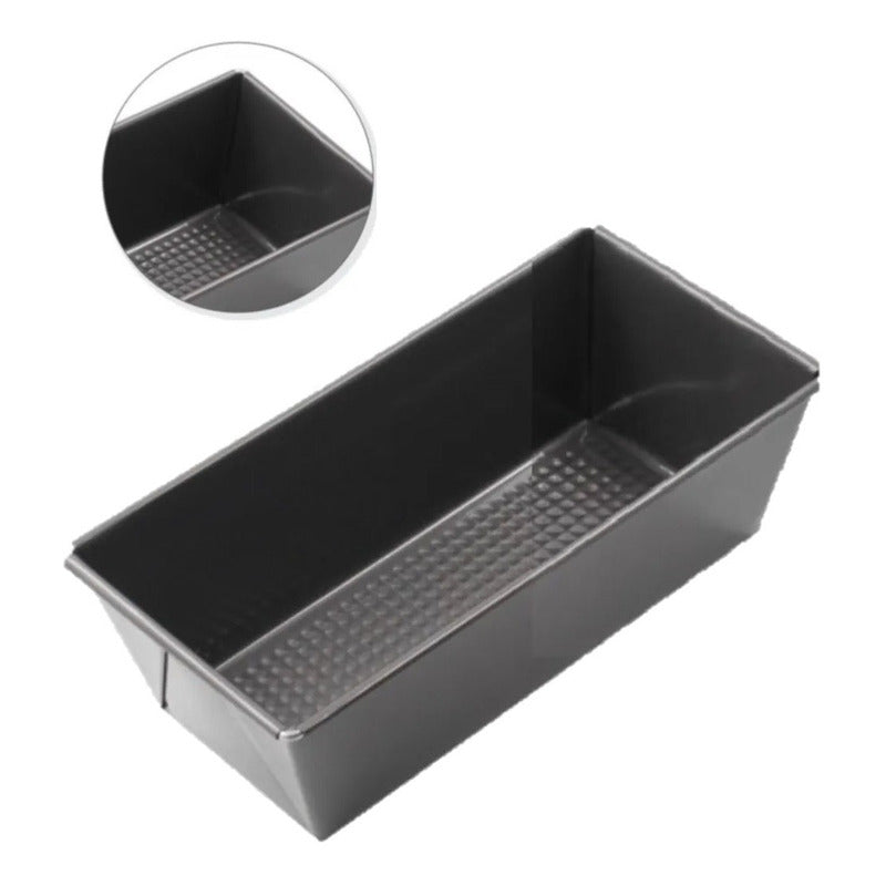 Pack X10 Molde Reposteria Rectangulares Pan Queque 25cm