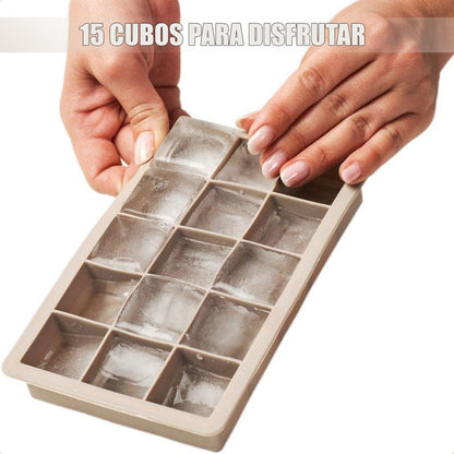 Molde De Hielo Cubetas De Hielo Bandeja Silicona Para Hielo Arcashopping Cubetas Hielo Silicona Molde Para Hielo Molde 15 Cubitos De Hielo Molde De Silicona Para Hielo Moldes De Hielo