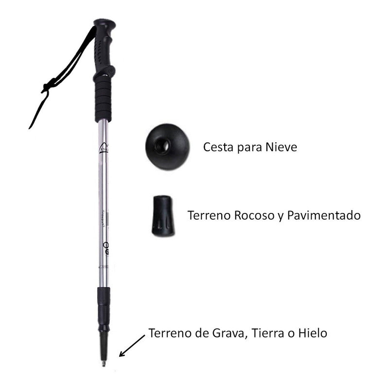 X2 Bastones De Trekking Bastón Trekking Baston Trekki Camina