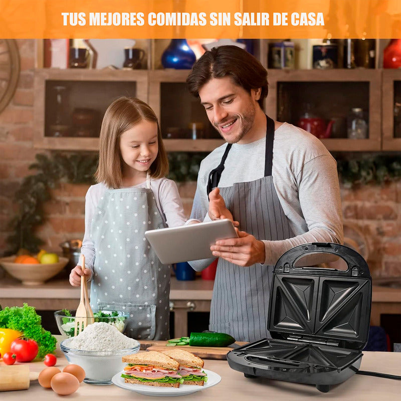 Sandwicheras 6 En 1  Sandwichera Electrica Maquina De Gofre