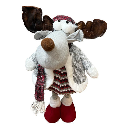 Muñecos De Navidad Muñecos Navideños Patas Largas Reno