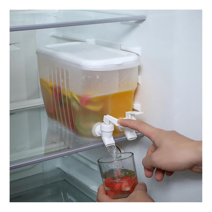 Jarra Dispensadora Doble Grifo Jarras Jugo Agua 3,5l Bebidas