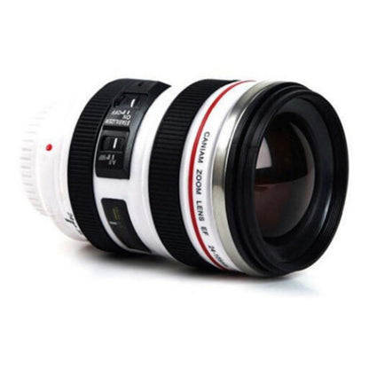 Tazon Taza Cafe Mug Tipo Lente De Camara Fotografica Alumini