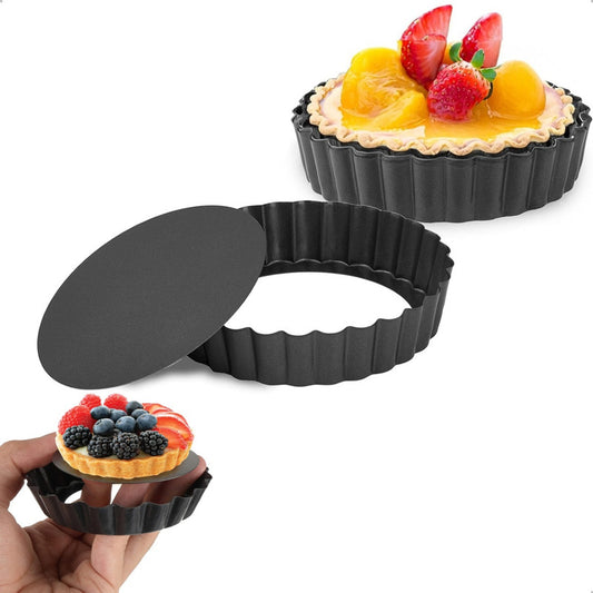 Moldes Tartaleta Individual Desmontable Molde Mini Tartaleta