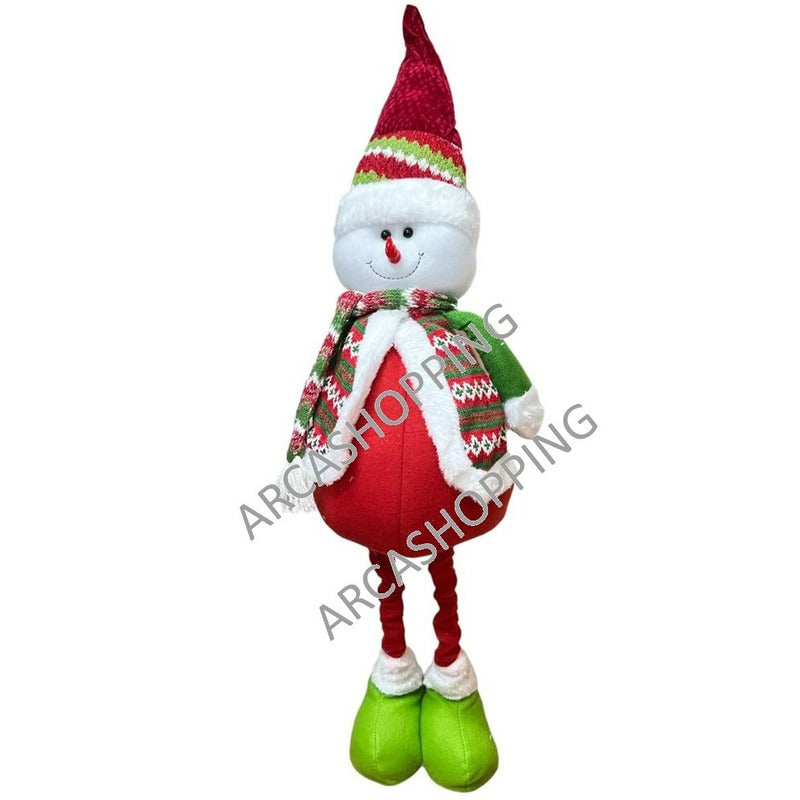 Mono Patas Largas Monitos Navideños Patas Larga Muñeco Nieve