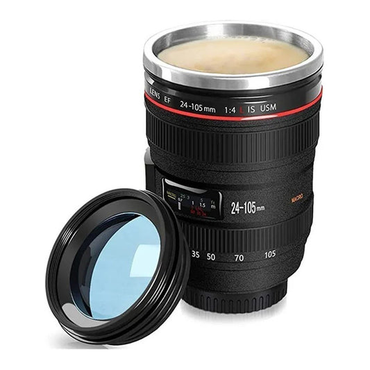 Tazas De Cafe Tazon Tipo Lente De Camara Fotografica Alumini