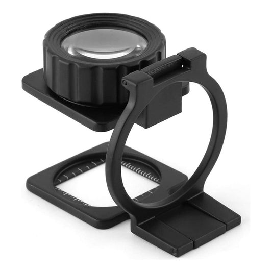 Lupa Con Soporte Portatil Lupa Joyero Plegable 15x28mm