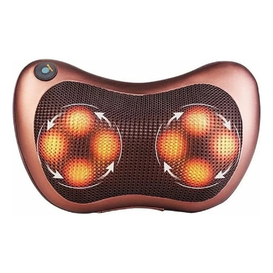 Masajeador Eléctrico Almohada Cojín Lumbar Cuello Piernas