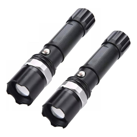 Pack X2 Linterna Led Camping Linterna Tactica 18000 Lumens