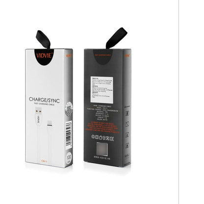 Cable Carga Rapida Tipo Lightning  2.1a Cable Usb 1 Metro