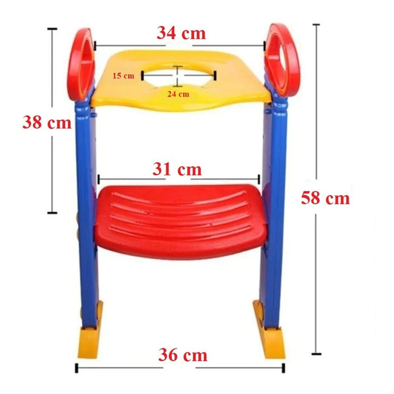 Adaptador Baño Niño Asiento De Baño Para Niños Escalera Pele