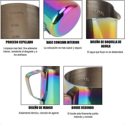 Jarra De Leche Espumante Jarra Para Texturizar Barismo 550ml