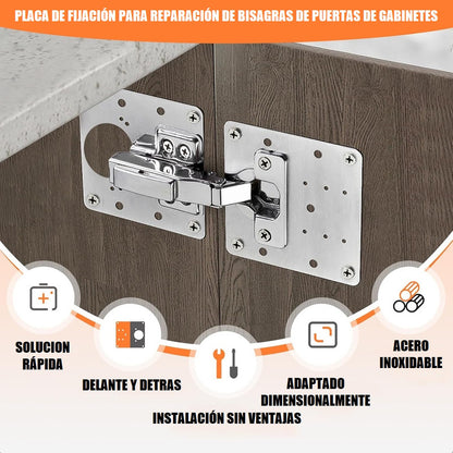 Placas Reparadoras De Bisagras Placas De Montaje De Bisagra