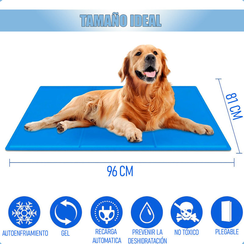 Manta Refrescante Mascota Alfombra Refrescante Perro Gato Ge