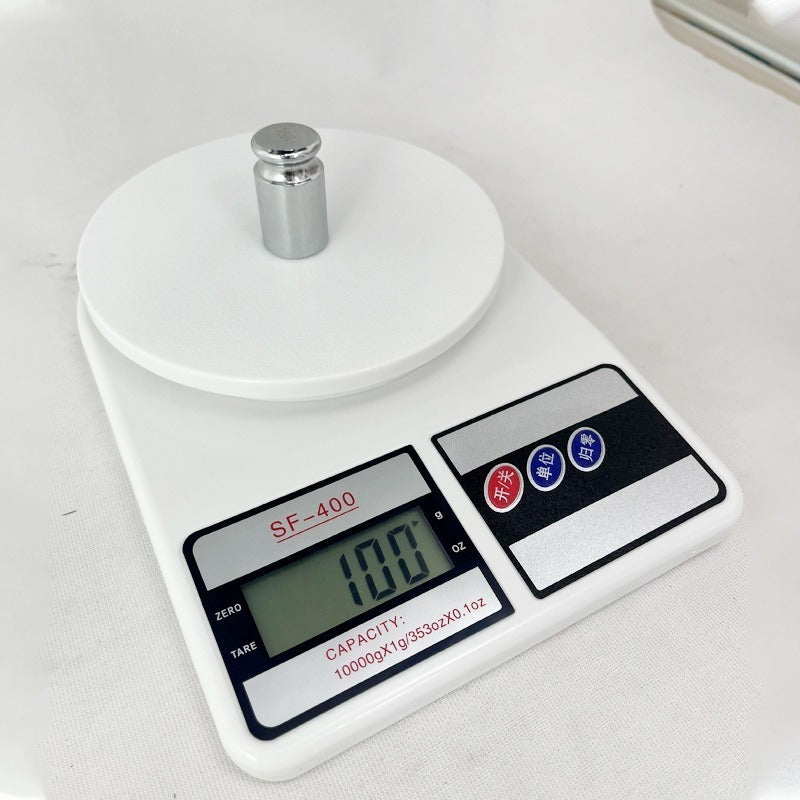 Balanza De Cocina Digital Balanza 10 Kg Cocina 10kg Blanca Color Blanco