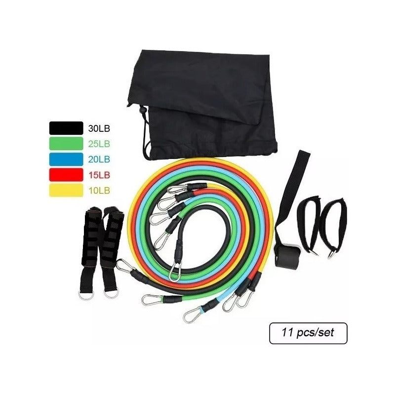 Kit Bandas Elásticas Banda Elastica De Resistencia Fit