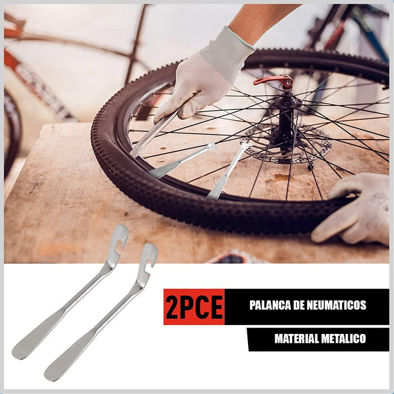 Kit Reparacion Pinchazo Llanta Bicicletas Parches Bicicletas