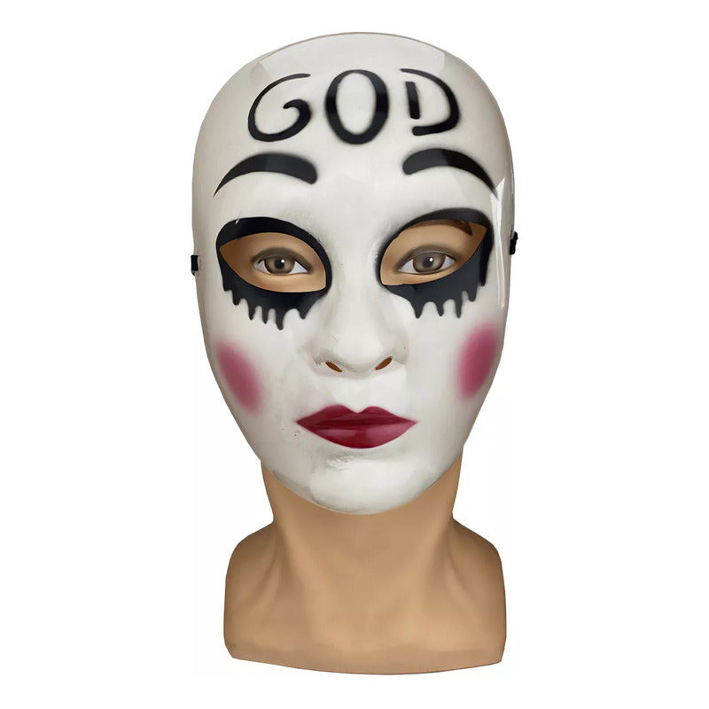 Mascara De Plastico La Purga God Mascara Adultos La Purga Arcashopping Máscara La Purga Diseño God Máscara De Halloween Disfraz