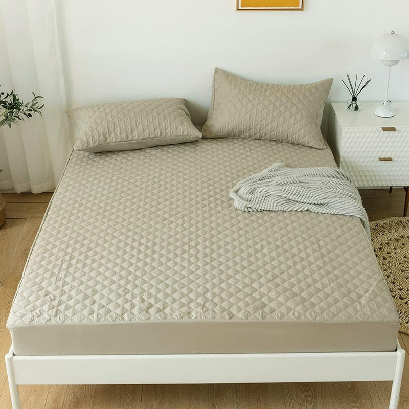 Protector De Colchon Impermeable 2 Plazas Cubrecolchon Funda