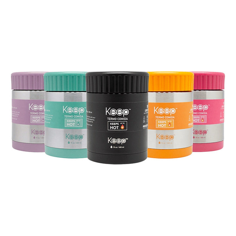 Termo Comida 450ml Termo Acero Inoxidable Keep Lonchera Keep