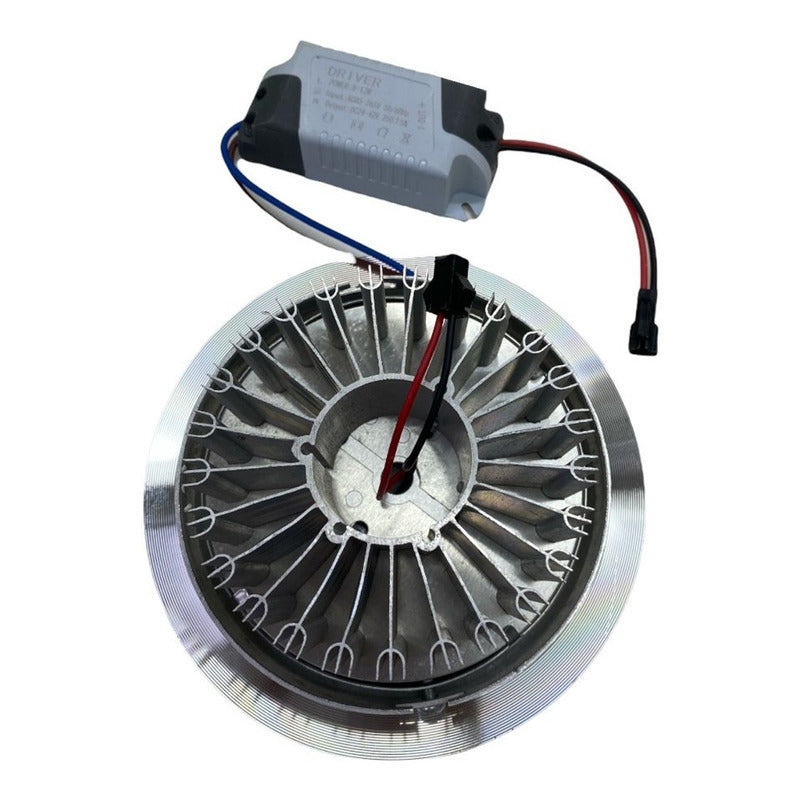 Pack X4 Focos Led Embutidos 9w Luz Fria Led Focos Led Embuti