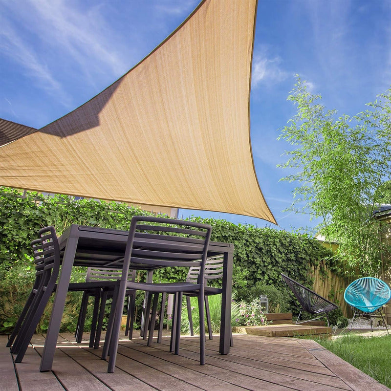 Toldo Vela Triangular Toldo Vela Impermeable Terraza 5x5x5m